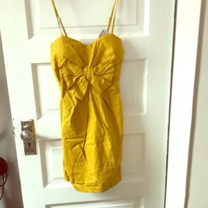 Mustard colored just adorable dress